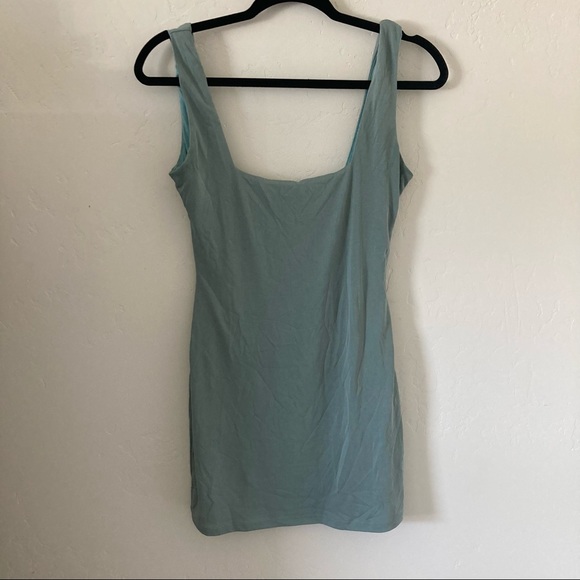 NWOT Privacy Please Modal Mini Dress Seafoam Green - Picture 5 of 12